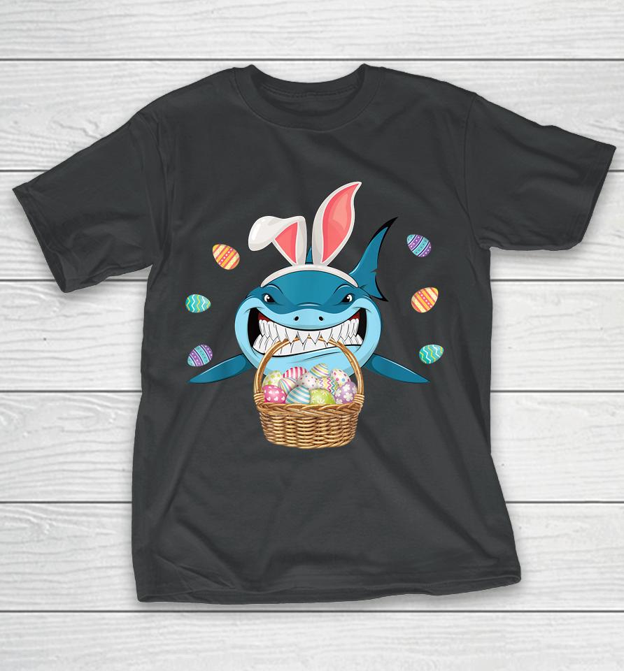 Cute Bunny Shark Easter T-Shirt