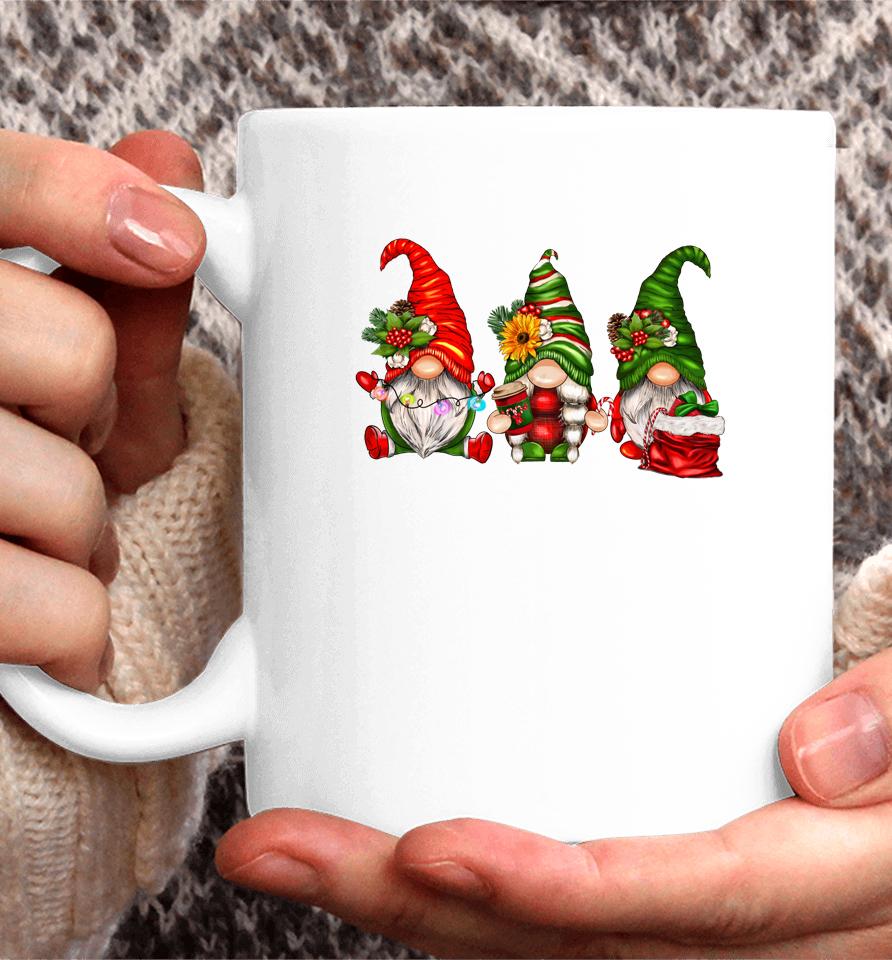 Cute Christmas Gnomes T-Shirt Funny Family Gnomes Xmas Matching Coffee Mug