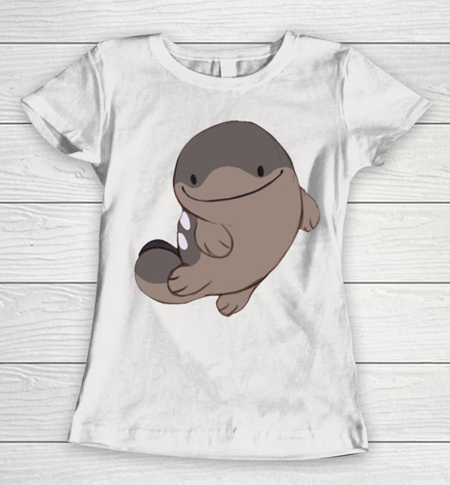Cute Clodsire Ocean Creature Women T-Shirt