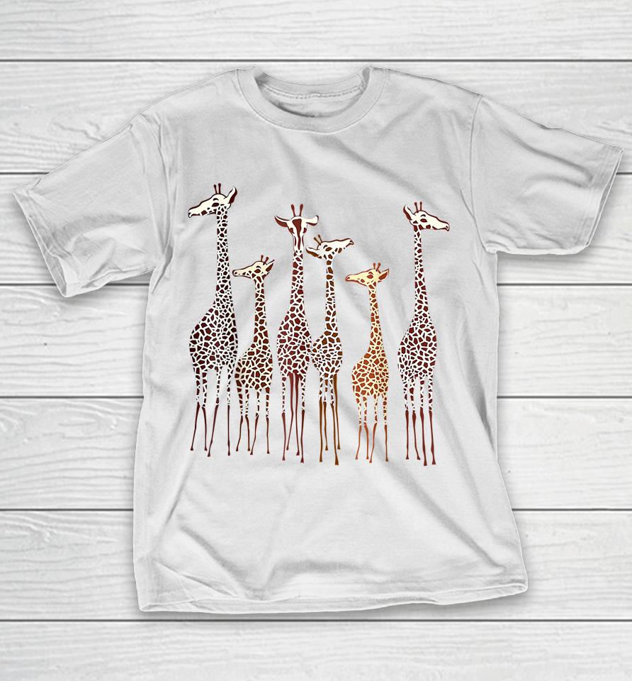 Cute Giraffe Animal Lovers Funny Nature Lover T-Shirt