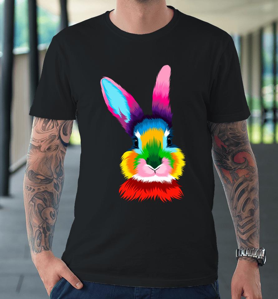 Cute Little Bunny Easter Bunny Men Boys Kids Easter Premium T-Shirt
