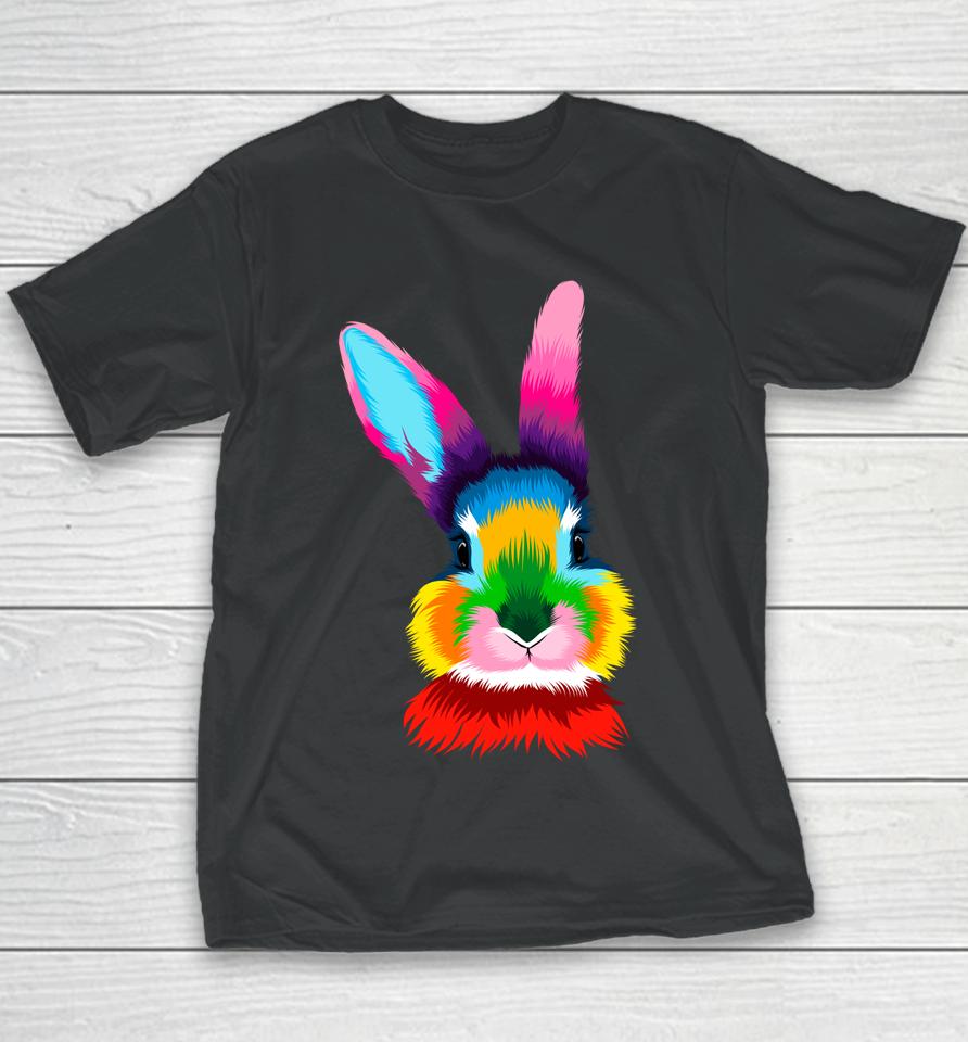 Cute Little Bunny Easter Bunny Men Boys Kids Easter Youth T-Shirt