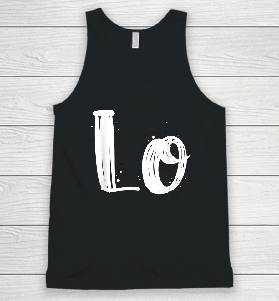 Cute Valentines Day Matching Couple Outfit Love Part 1 Unisex Tank Top