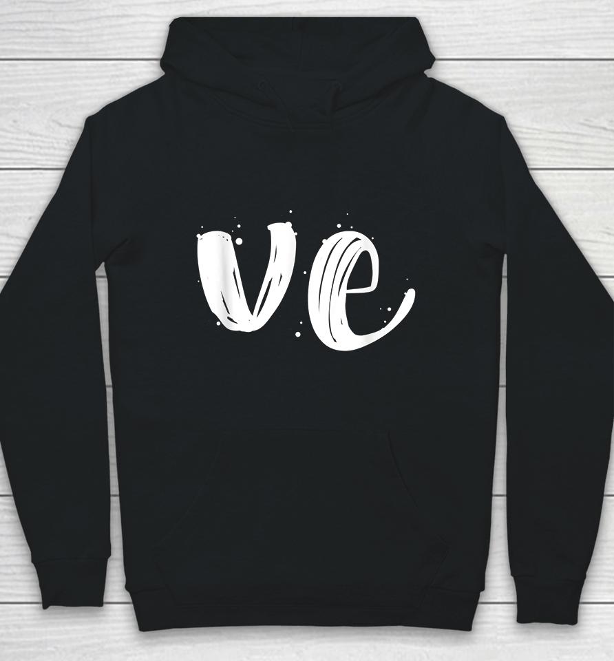 Cute Valentines Day Matching Couple Outfit Love Part 2 Hoodie