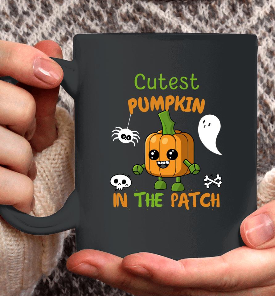 Cutest Pumpkin In The Patch Halloween Coffee Mug