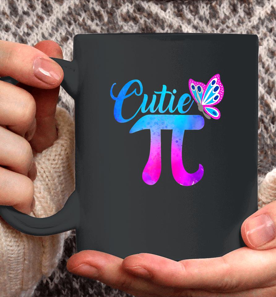 Cutie Pi Math Butterfly Pi Day Coffee Mug