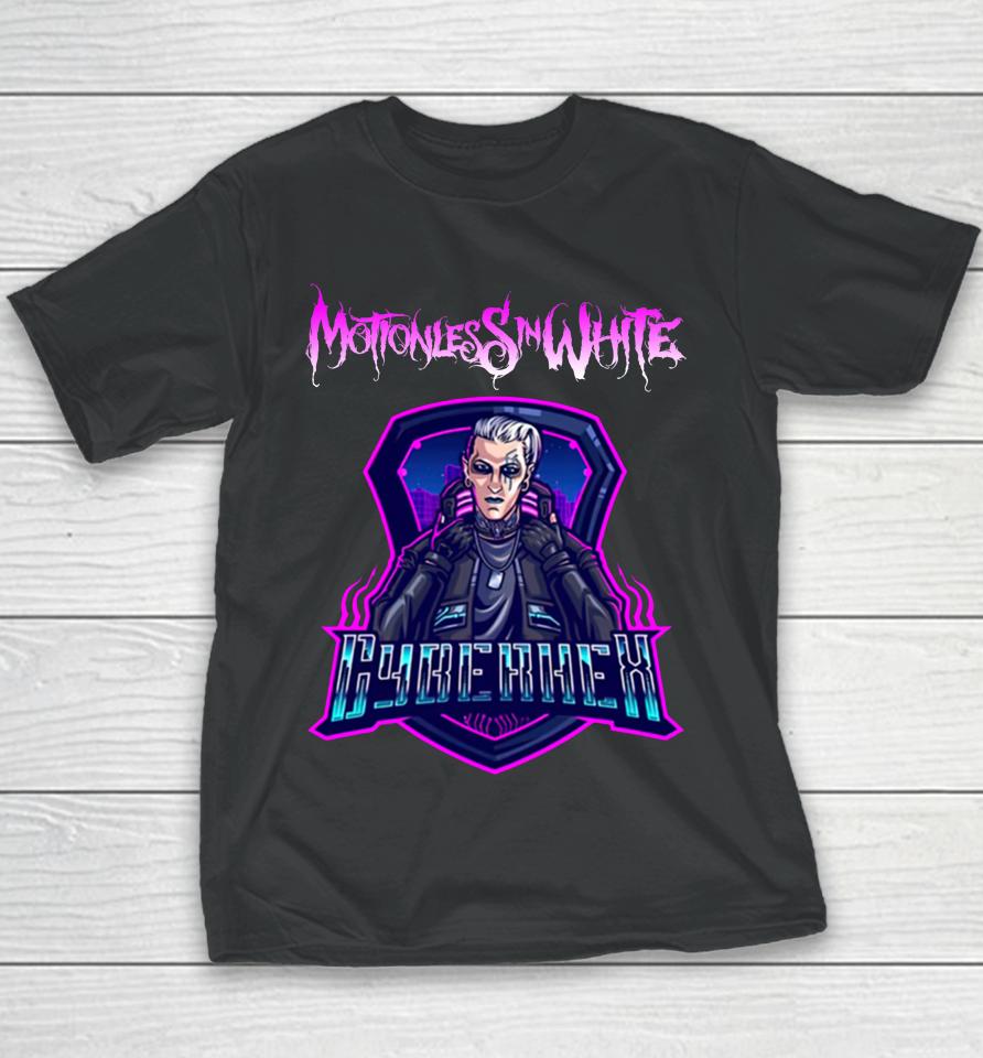 Cyberhex Emblem Motionless In White Merch Youth T-Shirt