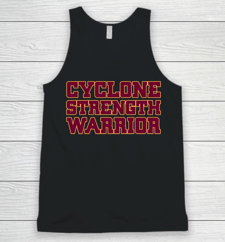 Cyclone Strength Warrior Iowa State Cyclones Football Unisex Tank Top
