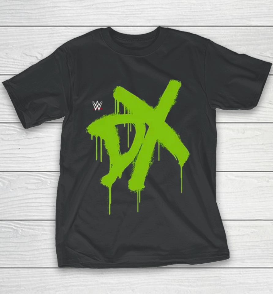 D Generation X Ripple Junction Spray Paint Logo Graphic Youth T-Shirt