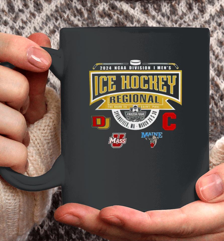 D I Men’s Ice Hockey Regional Springfield Champion Coffee Mug
