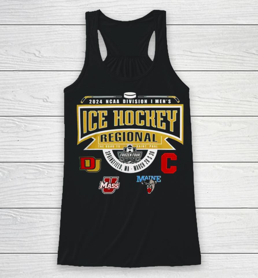 D I Men’s Ice Hockey Regional Springfield Champion Racerback Tank