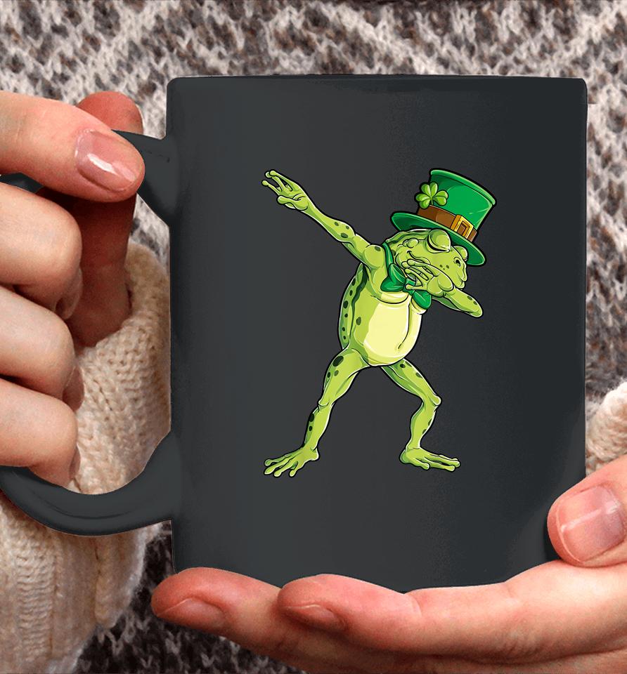 Dabbing Frog St Patrick's Day Coffee Mug