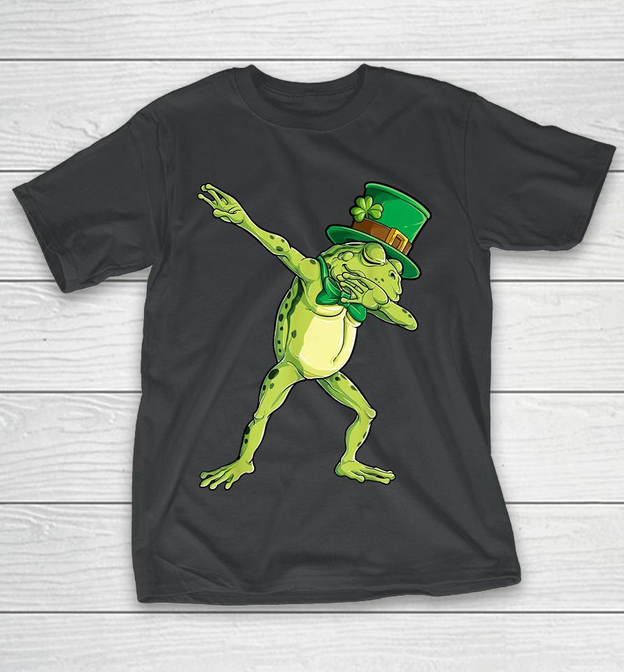 Dabbing Frog St Patrick's Day T-Shirt