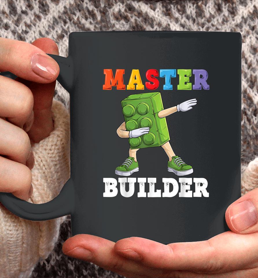 Dabbing Kids Master Builder Funny Building Blocks Bricks Coffee Mug