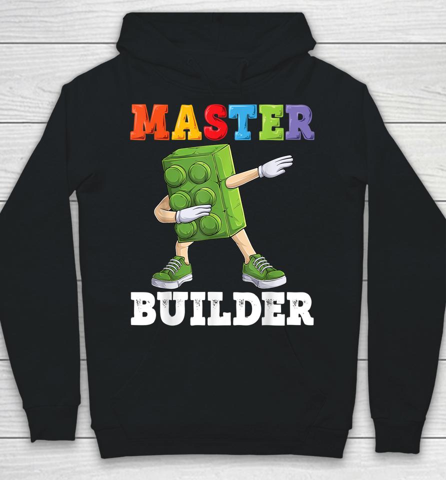 Dabbing Kids Master Builder Funny Building Blocks Bricks Hoodie