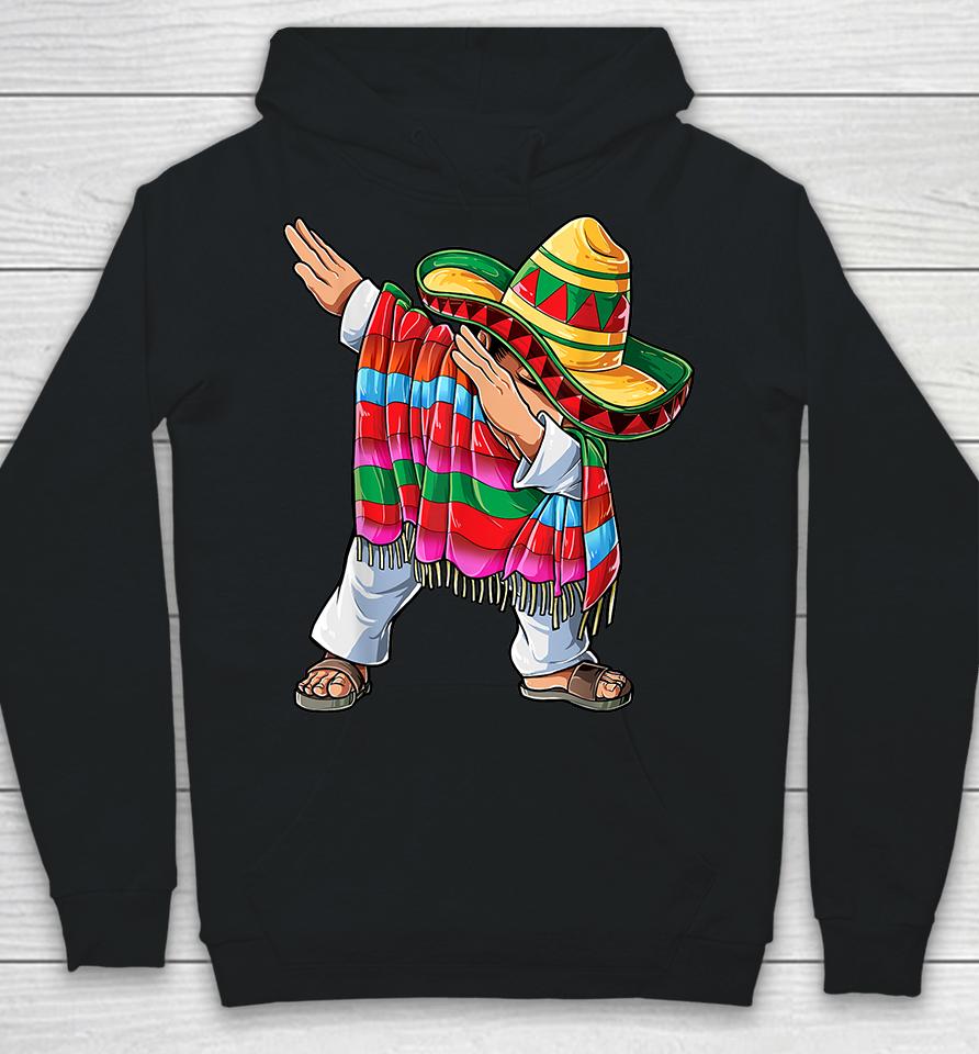 Dabbing Mexican Poncho Cinco De Mayo Hoodie