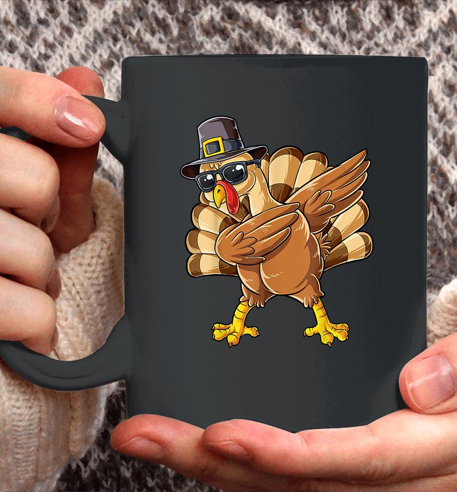 Dabbing Turkey Thanksgiving Day Funny Coffee Mug