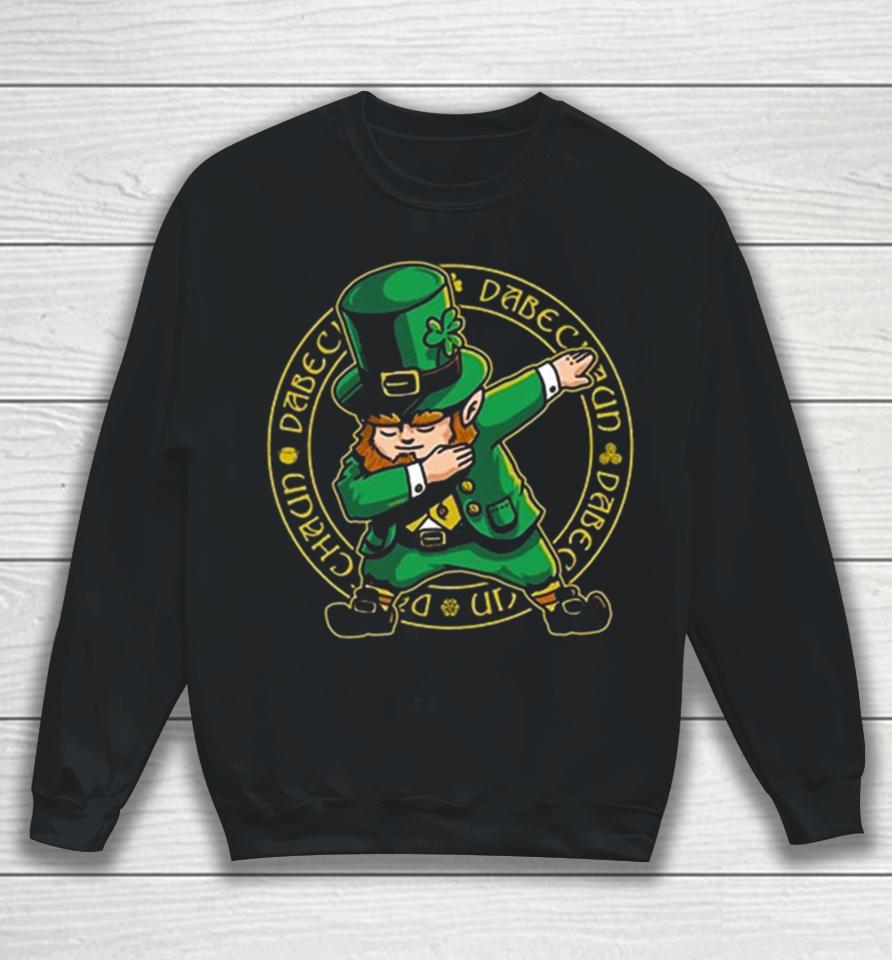 Dabechaun Dabbing Leprechaun St Patrick’s Day Sweatshirt