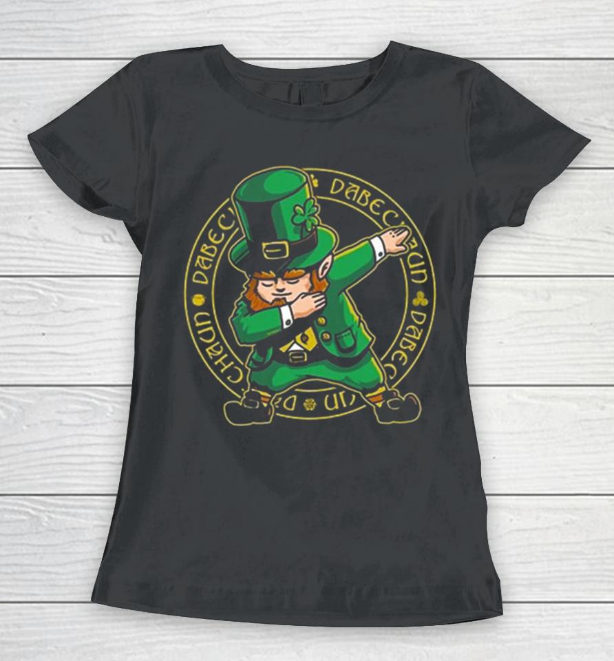 Dabechaun Dabbing Leprechaun St Patrick’s Day Women T-Shirt
