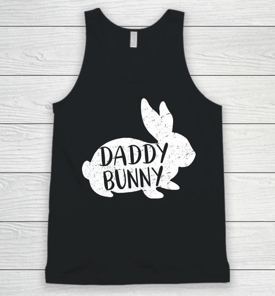 Daddy Bunny Cute Matching Family Easter Unisex Tank Top