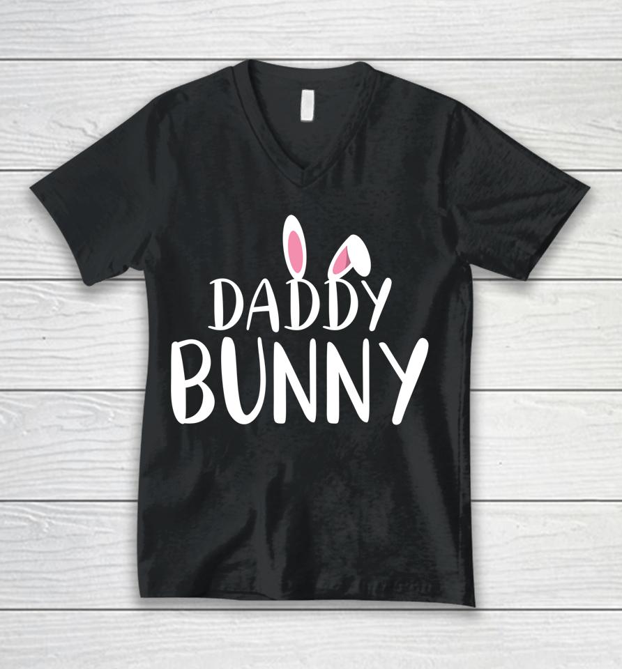 Daddy Bunny Easter Unisex V-Neck T-Shirt