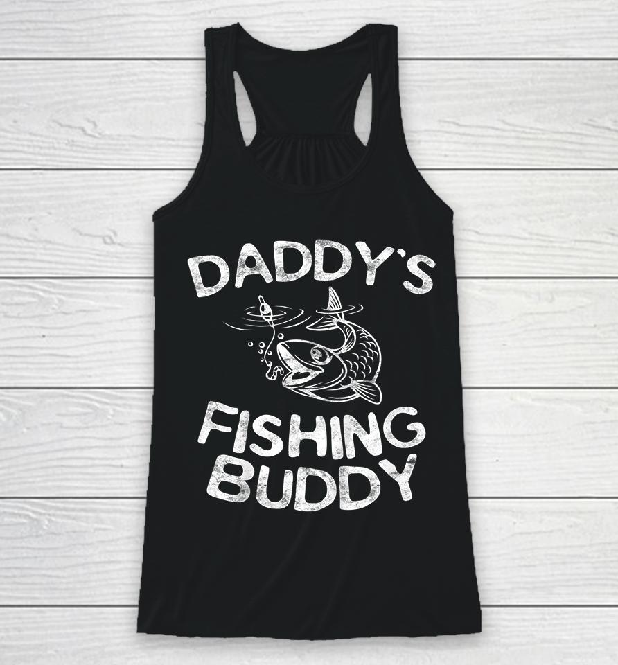 Daddy's Fishing Buddy Racerback Tank