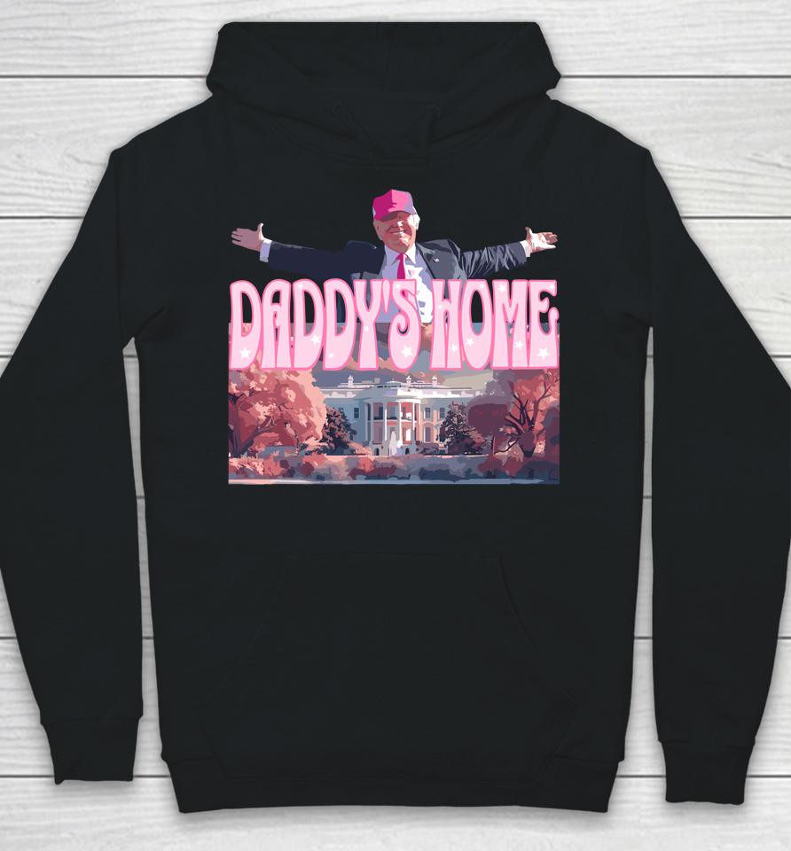 Daddy's Home Real Donald Pink Preppy Edgy Good Man Trump Hoodie