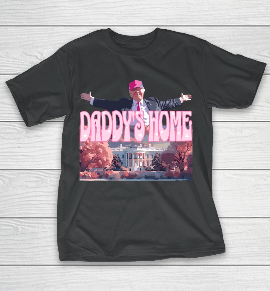 Daddy's Home Real Donald Pink Preppy Edgy Good Man Trump T-Shirt