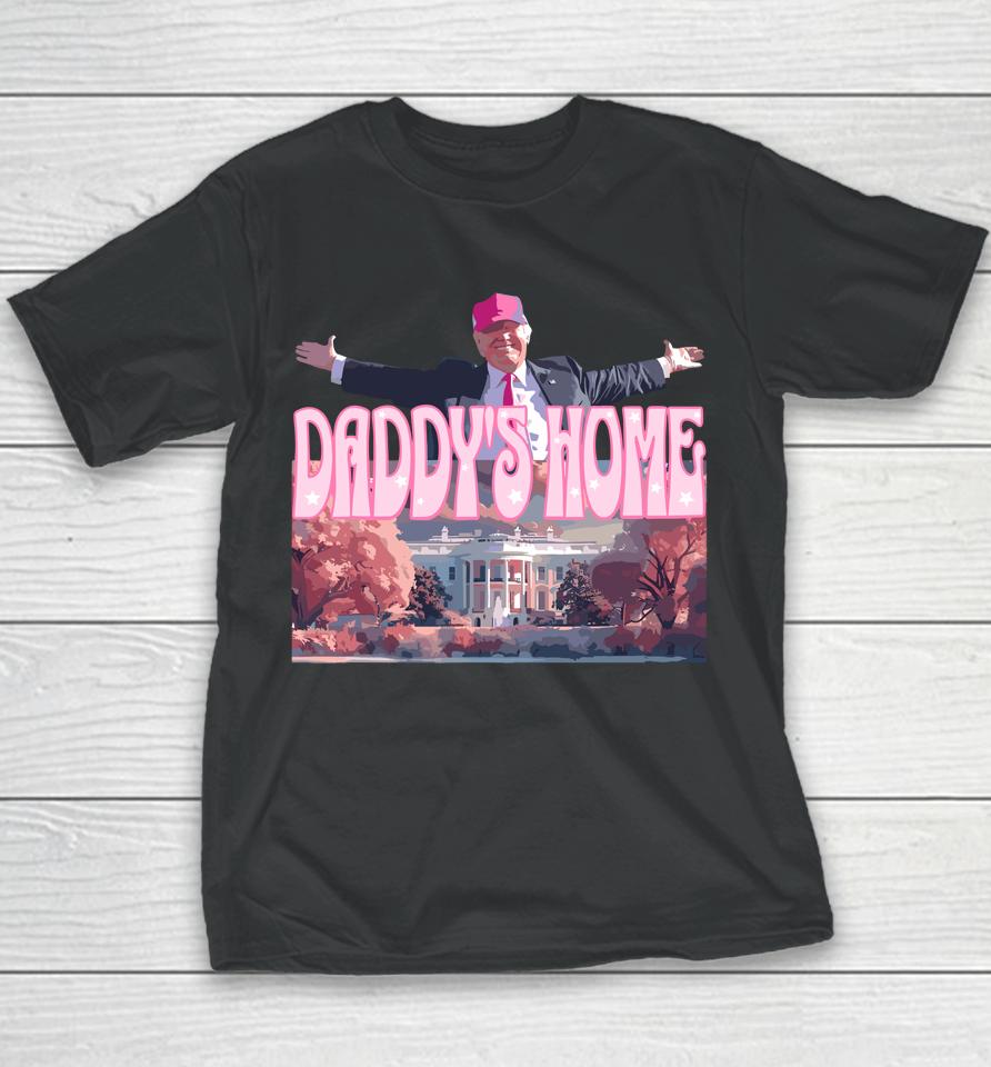 Daddy's Home Real Donald Pink Preppy Edgy Good Man Trump Youth T-Shirt