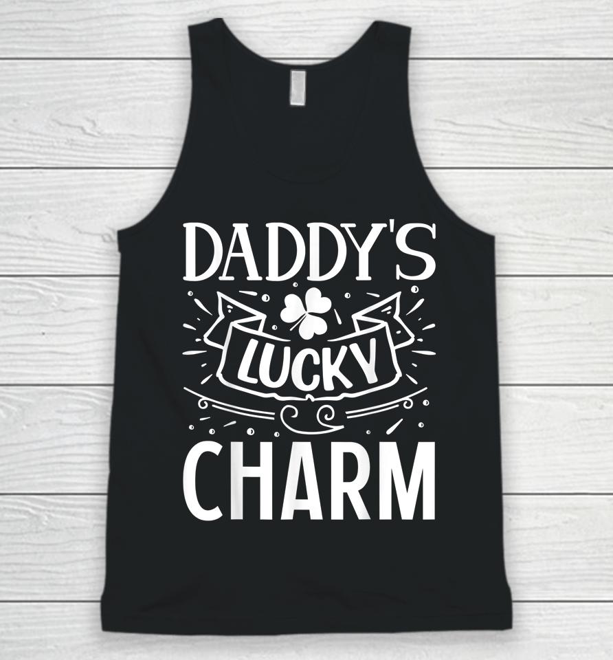 Daddy's Lucky Charm St Patricks Day Unisex Tank Top
