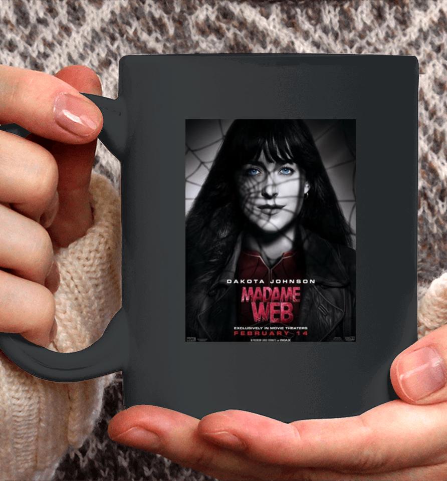 Dakota Johnson Madame Web Exclusively In Movie Theaters On February 14 Coffee Mug