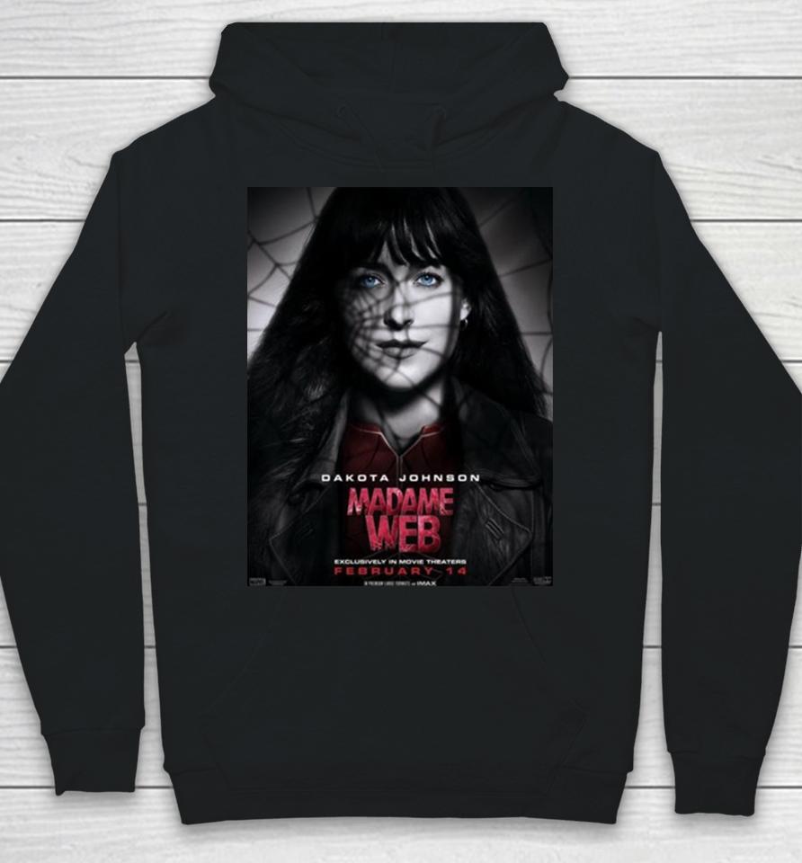 Dakota Johnson Madame Web Exclusively In Movie Theaters On February 14 Hoodie