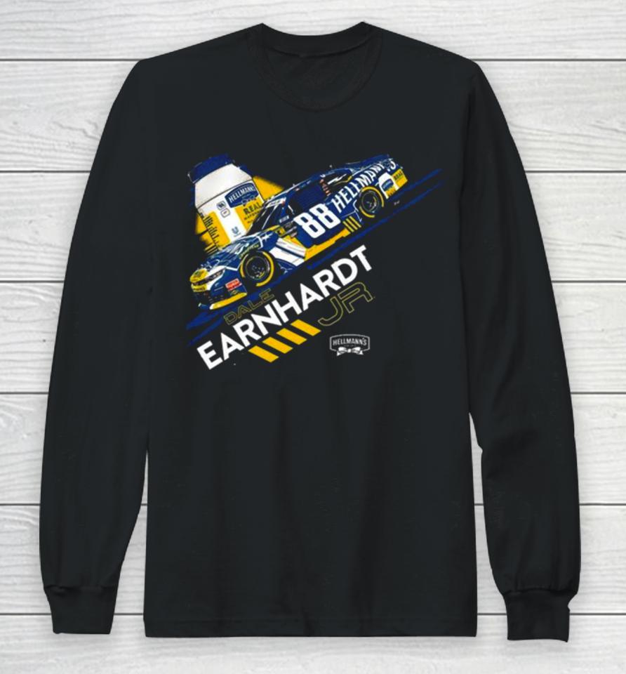 Dale Earnhardt Jr. Jr Motorsports Official Team Hellman’s Crane Long Sleeve T-Shirt