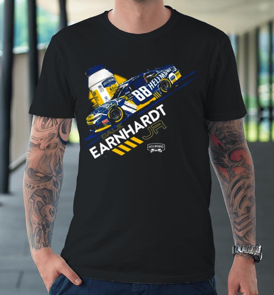Dale Earnhardt Jr. Jr Motorsports Official Team Hellman’s Crane Premium T-Shirt