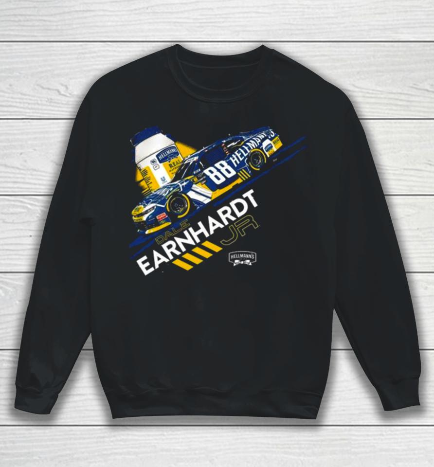 Dale Earnhardt Jr. Jr Motorsports Official Team Hellman’s Crane Sweatshirt