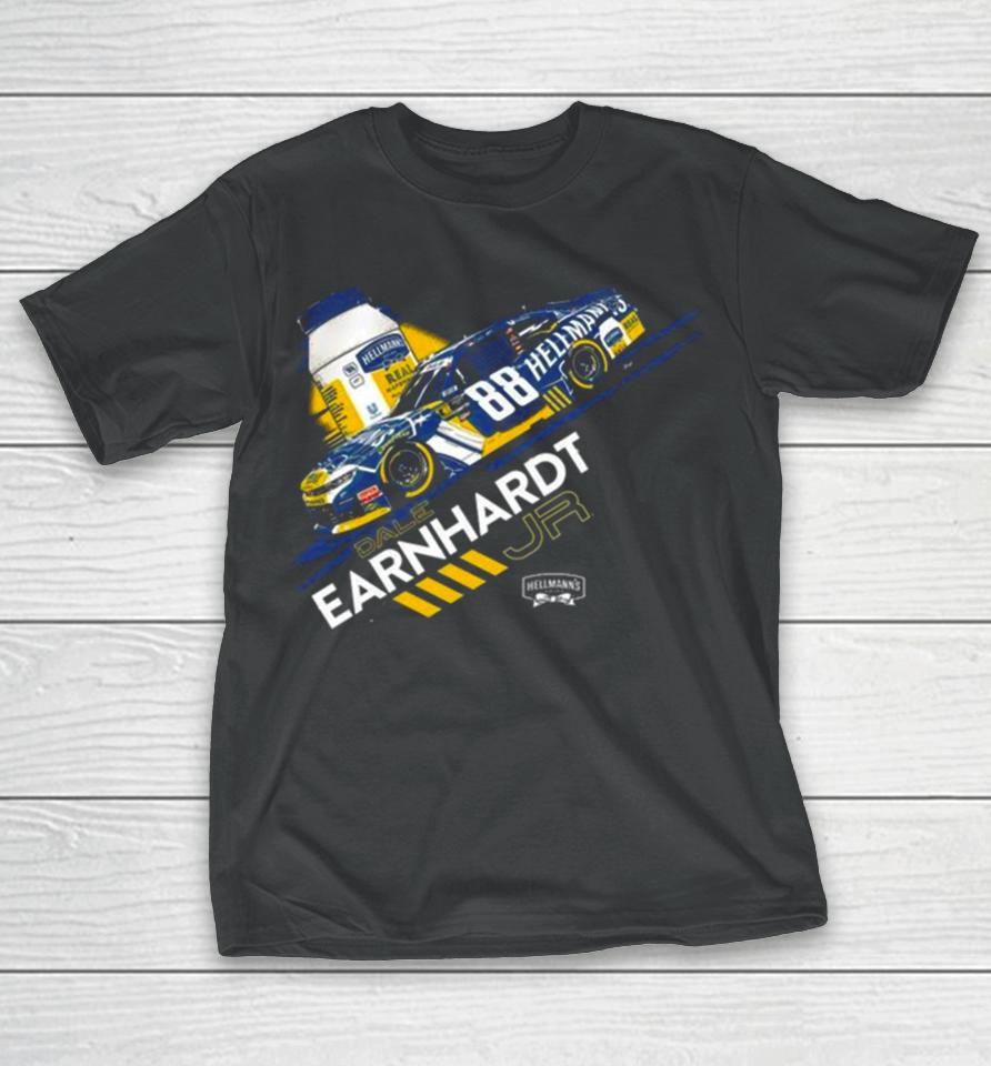 Dale Earnhardt Jr. Jr Motorsports Official Team Hellman’s Crane T-Shirt