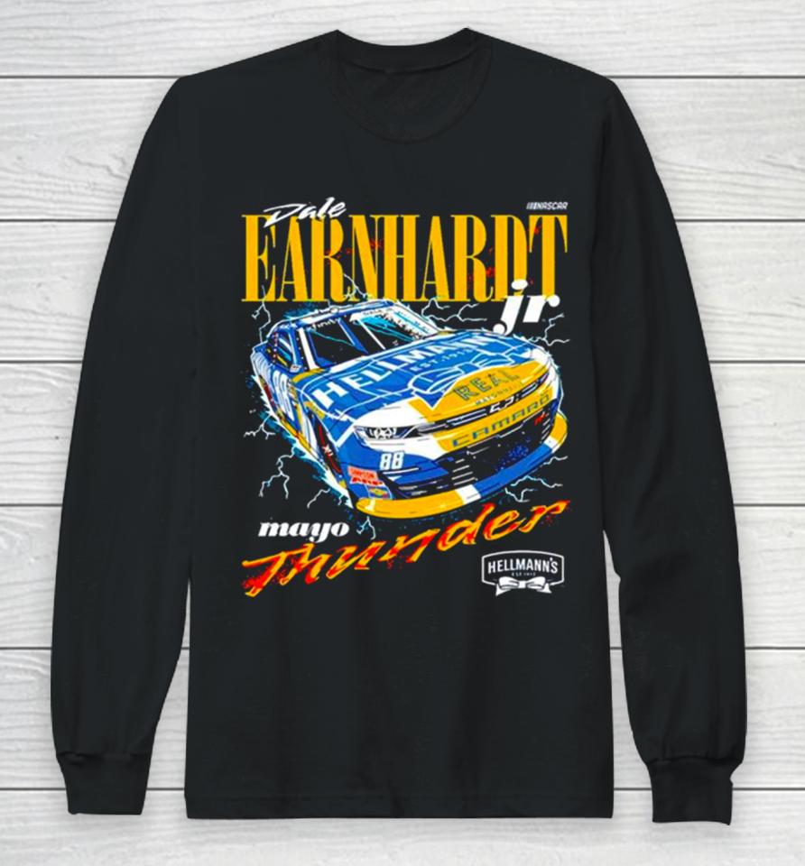 Dale Earnhardt Jr. Jr Motorsports Team Apparel Hellman’s Thunder Long Sleeve T-Shirt