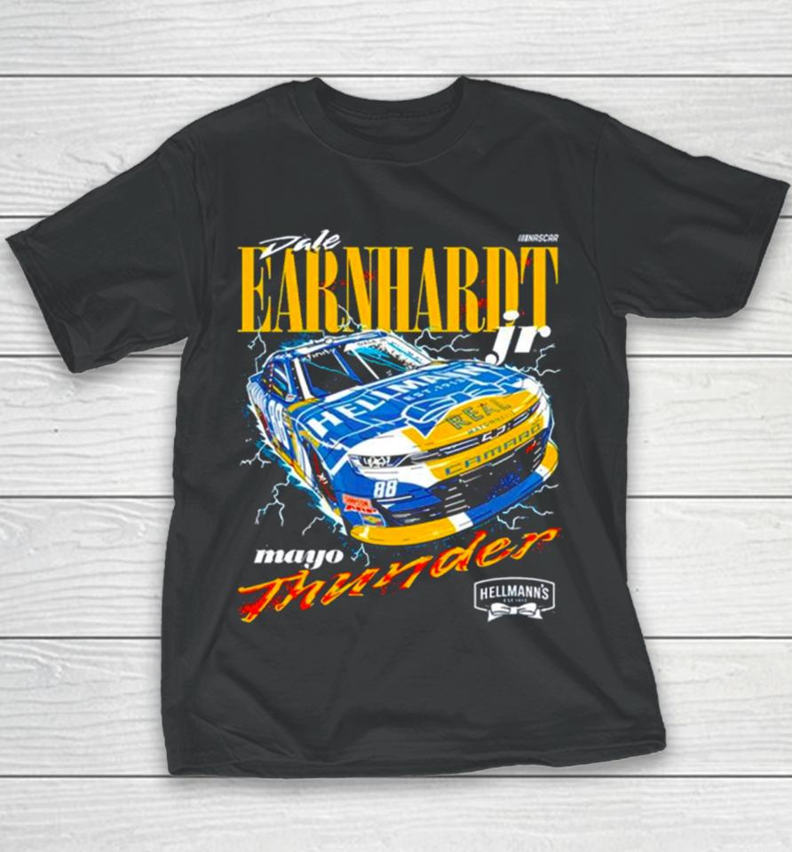 Dale Earnhardt Jr. Jr Motorsports Team Apparel Hellman’s Thunder Youth T-Shirt