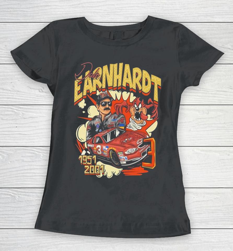 Dale Earnhardt Looney 1951 2001 Women T-Shirt