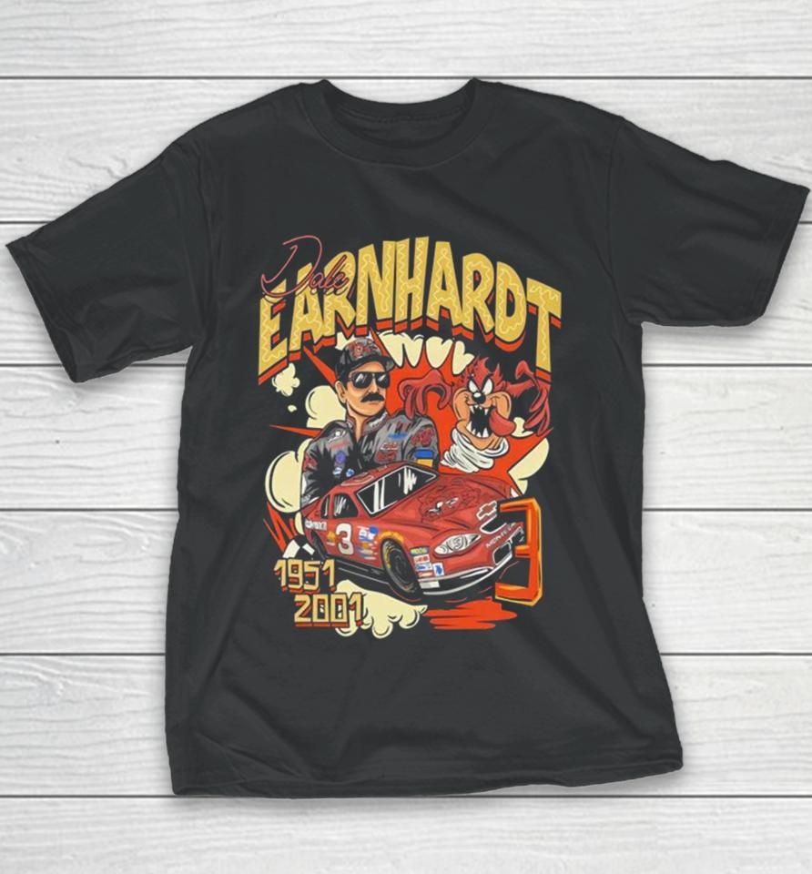 Dale Earnhardt Looney 1951 2001 Youth T-Shirt