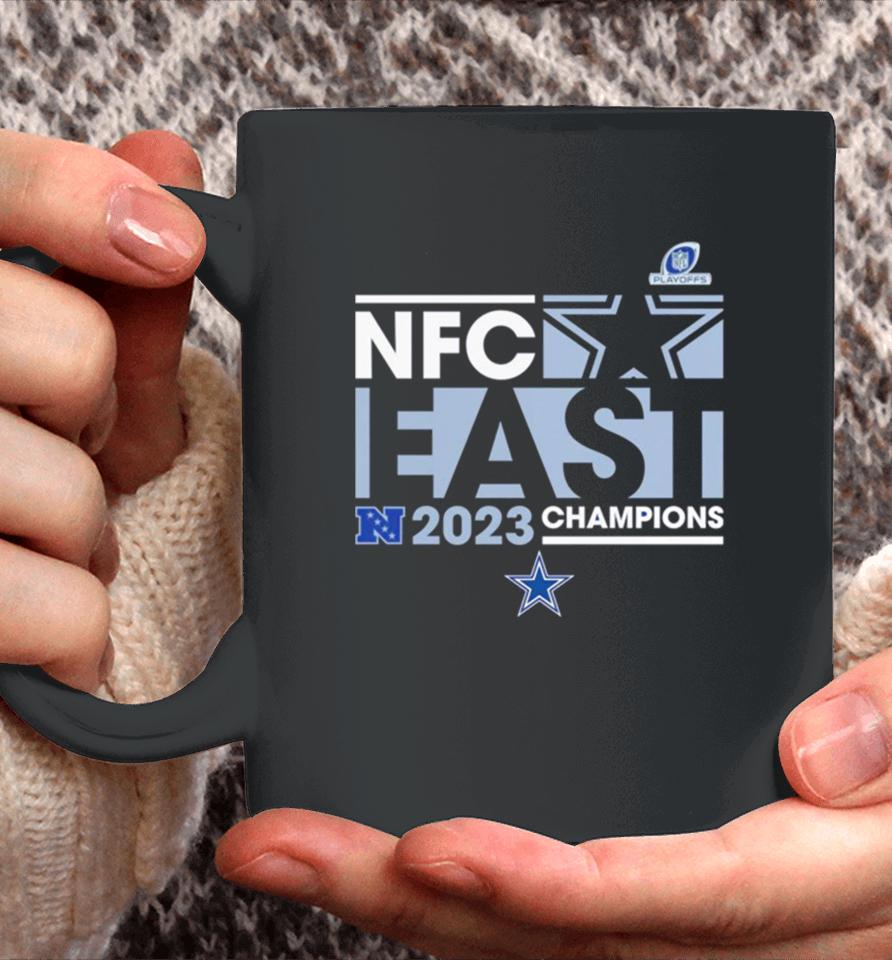 Dallas Cowboys 2023 Nfc East Division Champions Conquer Coffee Mug