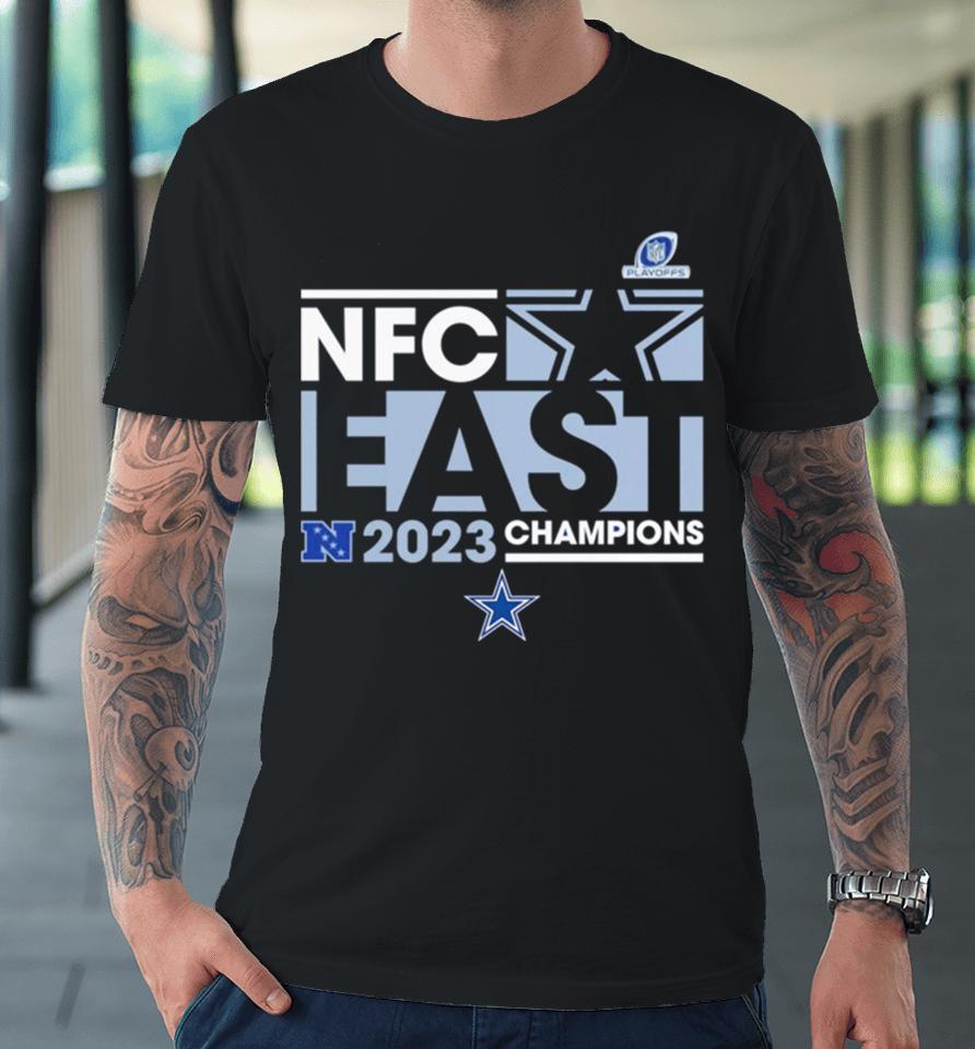 Dallas Cowboys 2023 Nfc East Division Champions Conquer Premium T-Shirt