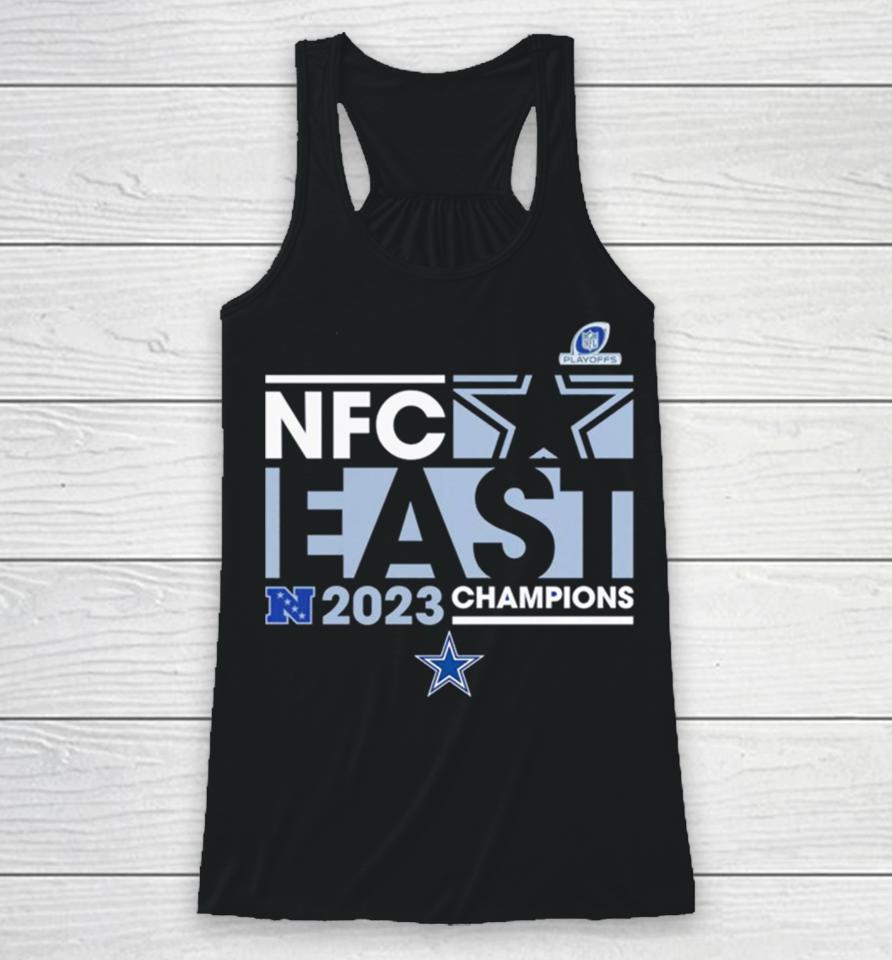 Dallas Cowboys 2023 Nfc East Division Champions Conquer Racerback Tank