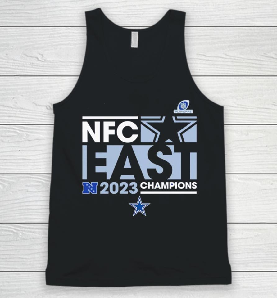Dallas Cowboys 2023 Nfc East Division Champions Conquer Unisex Tank Top