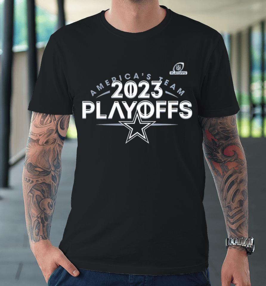 Dallas Cowboys 2023 Nfl Playoffs America’s Team Premium T-Shirt