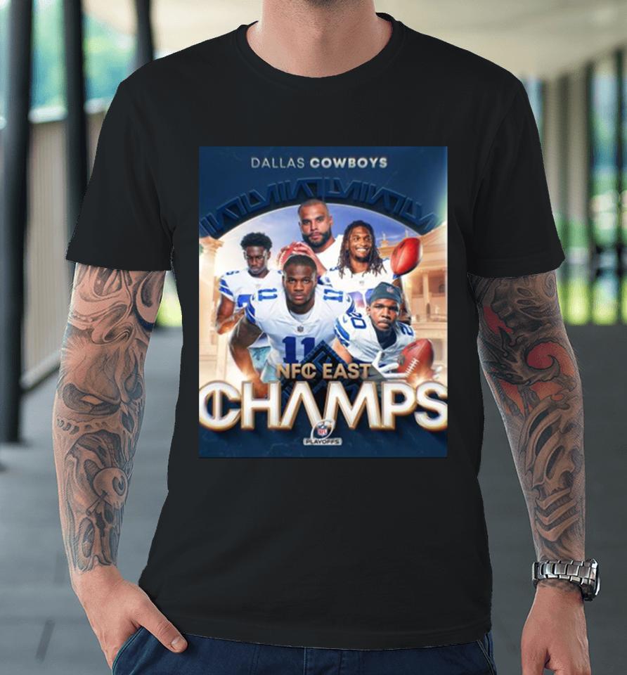 Dallas Cowboys Are Nfc East Champs Nfl Playoffs 2024 Premium T-Shirt