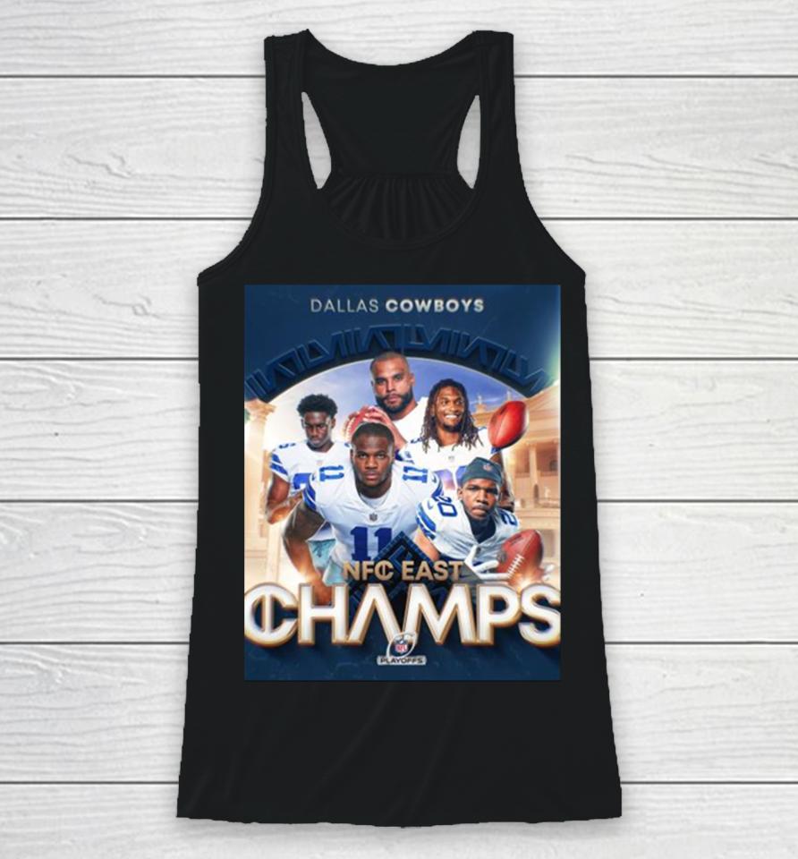 Dallas Cowboys Are Nfc East Champs Nfl Playoffs 2024 Racerback Tank