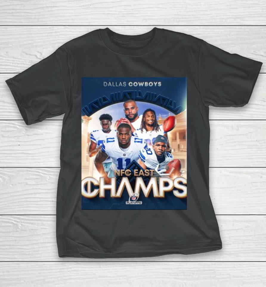 Dallas Cowboys Are Nfc East Champs Nfl Playoffs 2024 T-Shirt