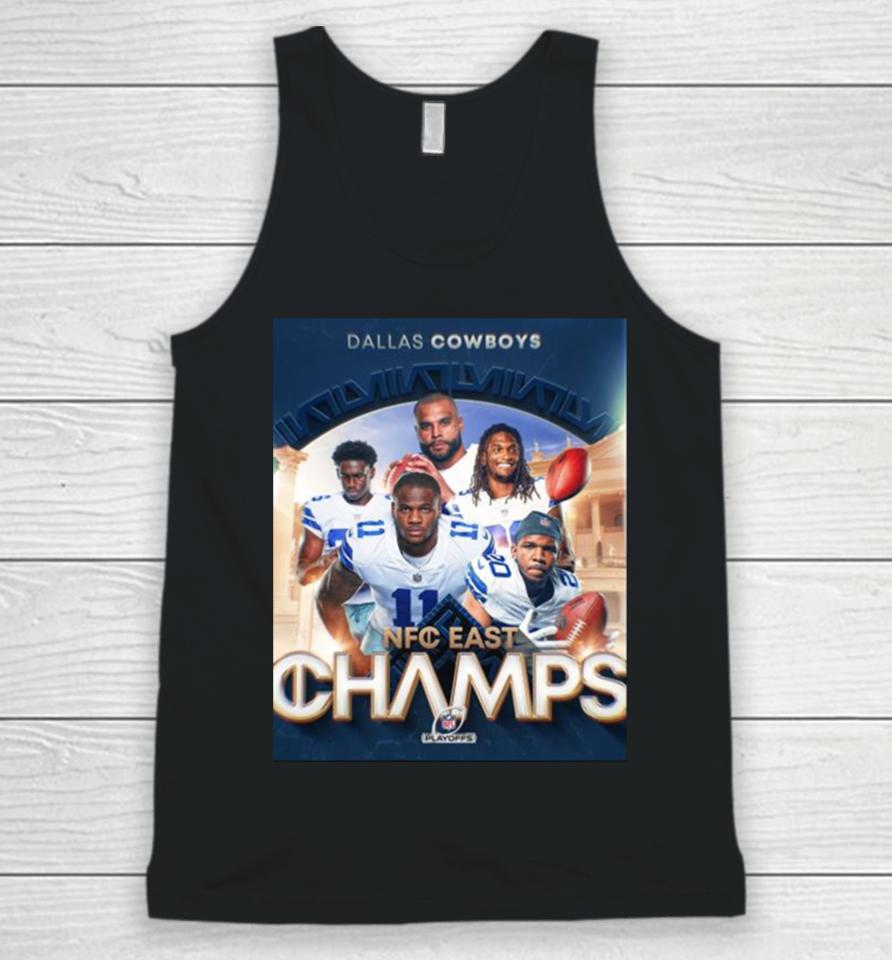 Dallas Cowboys Are Nfc East Champs Nfl Playoffs 2024 Unisex Tank Top
