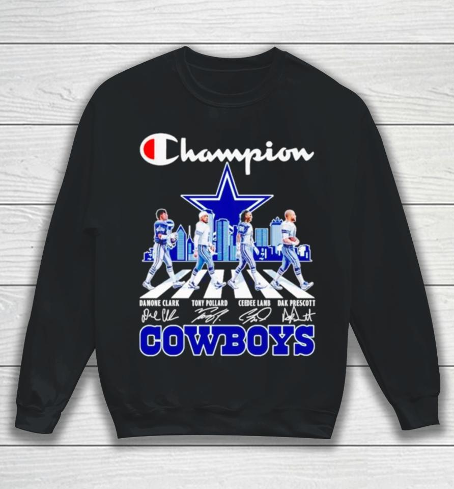 Dallas Cowboys Champions Abbey Road Signatures Skyline Sweatshirt